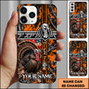 Maxcorners Hunting American Flag Sunset Forest 3D Phone Case