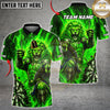 Maxcorners Darts Fiery Lion Warrior Multicolor Customized Name, Team Name 3D Shirts