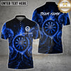 Maxcorners Darts Skull Dartboard Multicolor Customized Name, Team Name 3D Shirts