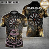 Maxcorners Darts Crazy Skull Dartboard Multicolor Customized Name, Team Name 3D Shirts