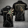 Max Corners Lightning Bigfoot Darts 3D Personalized Sport Jersey Polo Shirt For  Michael Detherage
