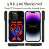 Maxcorners Darts Honeycomb Skull Bee Dark Yellow Black Personalized Name 3D Phone Case