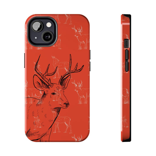 Maxcorners Whitetail Deer Pattern 3D Phone Case LM0812