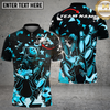 Maxcorners Bowling Duck Strike Graphic Multicolor Options Personalized Name, Team Name 3D Shirt