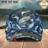 Maxcorners Rainbow Trout Blue Camo Splash Art Multicolor Options Personalized Name (12 Fish Species)
