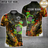 Maxcorners Darts Fire Dragon Graffiti Lightning Personalized Name, Team Name 3D Shirt (4 Colors)