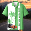 Maxcorners Personalized "This Is How I Roll" Hot Rod Hawaiian Shirt - Custom Photo Car Aloha Shirts