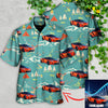 Maxcorners Personalized Car Hawaiian Shirt, "Car Driving On Mountain" Custom Photo Car Aloha Shirts