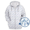 Maxcorners Toile De Jouy Shirt, Pattern Polf Shirt, Dog Golf Shirt, Corgi Golf Shirt, Crazy Golf Shirt For Men