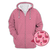 Maxcorners Breast Cancer Golf Shirt For Golfer, In October We Wear Pink Shirt, Pattern Golf Shirt For Golf Players