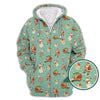Maxcorners Christmas Golf Shirt, XMAS Golf Shirt, Funny Pattern Golf Shirt For Golfer, Crazy Golf Shirt For Men