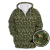 Maxcorners Camo Golf Shirt For Golfer, Camo Polo Shirt, Pattern Golf Shirt For Veteran, Golf Gift For Men