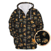 Maxcorners Funny Bourbon Pattern Polos, Golf and Bourbon Shirt for Men, Gift For Golfers