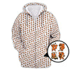 Maxcorners Pattern Golf Shirt, Squirrel Golf Shirt, Funny Golf Shirt For Men