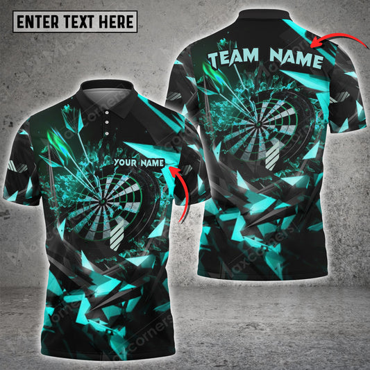 Maxcorners Darts Color Options Personalized Name, Team Name Unisex 3D Shirt