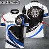 Maxcorners One More Dart For Team Multicolor Option Personalized Name 3D Shirt