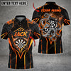 Maxcorners Darts Octopus Wrapped Around Color Options Personalized Name, Team Name Unisex 3D Shirt
