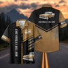 Maxcorners Personalized Car 1957 Chevrolet Bel Air Retro Hawaiian Shirt - Custom Photo Car Aloha Shirts