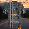 Maxcorners Personalized Car Dodge Charger Classic Muscle Car Racing Hawaiian Shirt, Custom Photo Car Aloha Shirts (Up to 5 photos)