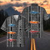 Maxcorners Personalized Car Dodge Charger Classic Muscle Car Racing Hawaiian Shirt, Custom Photo Car Aloha Shirts (Up to 5 photos)