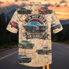 Maxcorners Personalized Classic Chevy Chevelle SS Route 66 All-Over Print Car Hawaiian Shirt, Custom Photo Car Aloha Shirts (Up to 5 photos)