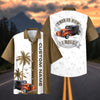 Maxcorners Personalized "This Is How I Roll" Hot Rod Hawaiian Shirt - Custom Photo Car Aloha Shirts