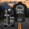 Maxcorners Personalized Route 66 100 Years Classic Car Hawaiian Shirt - Custom Photo Car Aloha Shirts