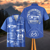 Maxcorners Personalized Route 66 100 Years Classic Car Hawaiian Shirt - Custom Photo Car Aloha Shirts