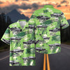 Maxcorners Personalized 1970 Mercury Cougar Classic Muscle Car Aloha Shirt - Custom Photo Car Aloha Shirts