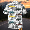 Maxcorners Personalized 1949–1951 Mercury Eight Retro Car Lover Hawaiian Shirt, Car Hawaiian Shirt, Custom Photo Car Aloha Shirts (Up to 5 photos)