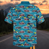 Maxcorners Personalized Classic Mercury Coupe Tropical Car Hawaiian Shirt, Custom Photo Car Aloha Shirts