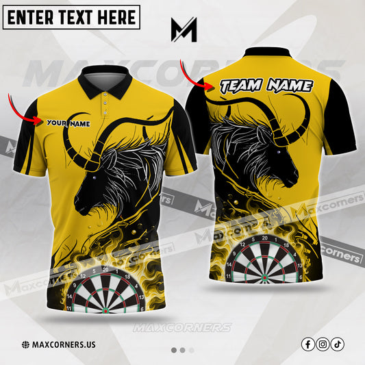 Maxcorners Darts Horse Of The Gods Multicolor Option Customized Name 3D Shirt