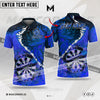 Maxcorners Darts Volcanic Lava Multicolor Option Customized Name 3D Shirt