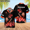 Bowling Ball And Pins Ultimate Golden Multicolor Option Customized Name 3D Shirt (4 Colors)