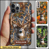 Maxcorners Deer Hunting 3 Personalized Name Multicolor Phone Case