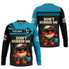 Maxcorners Don't Bobber Me SPF Shirts For Men, Funny Fishing Shirts, Gag Gifts For Men, Men Long Sleeve Shirt
