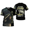 Maxcorners I'm Fishing, Thinking About It, Funny Fishing Shirts, UV Shirts For Men, Men Long Sleeve Shirt