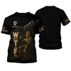 Maxcorners WTF Where's The Fish, Funny Skeleton Shirts, UPF Fishing Shirts, Gag Gifts For Men, Mens Casual Shirts