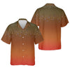 Maxcorners Orange Brook Trout Skin UPF Fishing Shirts, Hooded Sun Shirt, Personalized Fishing Gifts, UV Shirts For Men