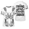 Maxcorners Fishing Saved Me From Becoming a Pornstar SPF Shirts For Men, Breathable Long Sleeve Shirt, Gag Gifts For Men