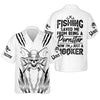 Maxcorners Fishing Saved Me From Becoming a Pornstar SPF Shirts For Men, Breathable Long Sleeve Shirt, Gag Gifts For Men