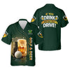 Maxcorners If You Drink Definitely Drive Golf And Beer St Patrick's Day Green Golf Shirts For Men, Golf Gift For Men