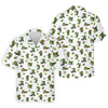 Maxcorners St Patrick's Day Leprechaun Golf And Beer Golf Pose Shamrock Golf Shirt, Golf Shirts For Men