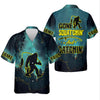 Maxcorners Gone Squatchin And Catching Night Forest Performance Fishing Shirts, SPF Shirt For Men, Gift For Fisherman