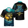 Maxcorners Happiness Is A Big Bass And A Limit Of Panfish Fishing UPF Shirts, Funny Fishing Shirt, Fishing Gifts For Men