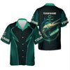 Maxcorners Blue Marlin Fishing Team Shirt, Fishing Jersey, SPF Shirt For Men, Gift For Fisherman, Fishing Shirts