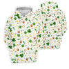 Maxcorners St Patrick's Day Beer Golden Horseshoes Shamrock Golf Shirt, Polo Shirts For Men, Golf Shirts For Men