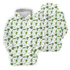 Maxcorners Three Leaf Clover Golf And Beer St Patrick's Day White Golf Shirt, Women's Golf Shirts, Ladies Golf Polos