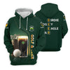 Maxcorners Birdie Bogey Eagle Par Cheers Fckers Golf And Beer St Patrick's Day Green Golf Tops For Men, Golf Shirts For Men