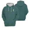Maxcorners St Patrick's Day Shamrock Golf And Beer Green Golf Shirt, Polo Shirts For Men, Golf Shirts For Men